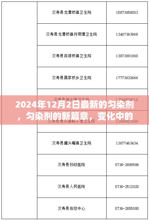 匀染剂新篇章，探索变化中的学习之路，自信成就感的魔法源泉