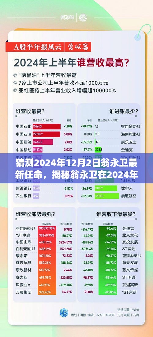 翁永卫在2024年12月的新任命猜想，深度分析与前瞻性观察揭秘其未来角色