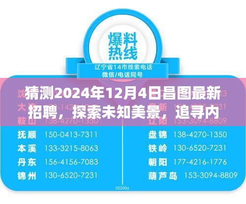 昌图最新招聘启程，探索未知美景，追寻内心宁静的自然之旅（2024年12月4日）