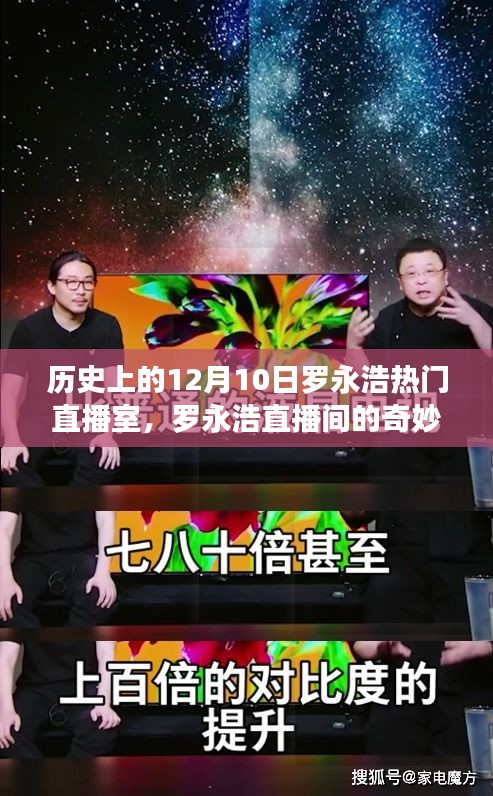 罗永浩直播间的奇妙探险，心灵与自然的美景之旅在直播室上演