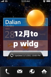 揭秘十二月Top Widgets实时活动，智能科技引领生活新潮流