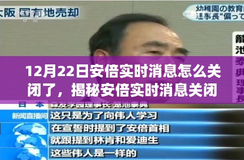揭秘安倍实时消息关闭背后的故事，探秘特色小店与安倍时事变迁之旅