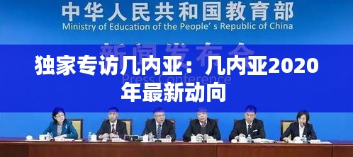 独家专访几内亚：几内亚2020年最新动向 