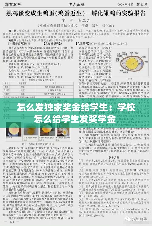 怎么发独家奖金给学生：学校怎么给学生发奖学金 