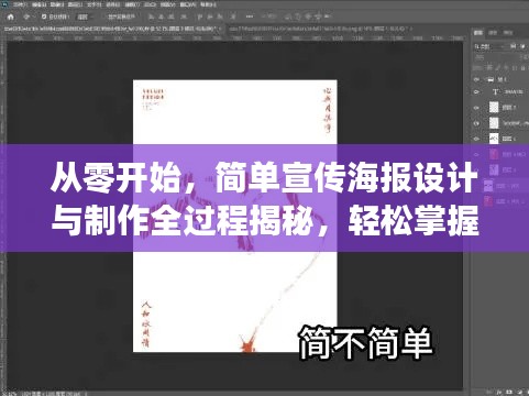 从零开始，简单宣传海报设计与制作全过程揭秘，轻松掌握从草图到成品技巧！