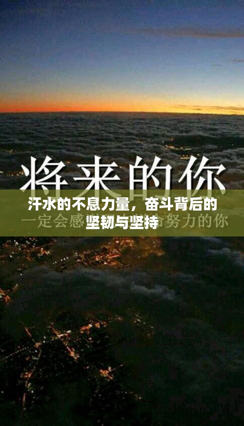 汗水的不息力量，奋斗背后的坚韧与坚持