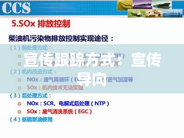 宣传跟踪方式：宣传 导向 