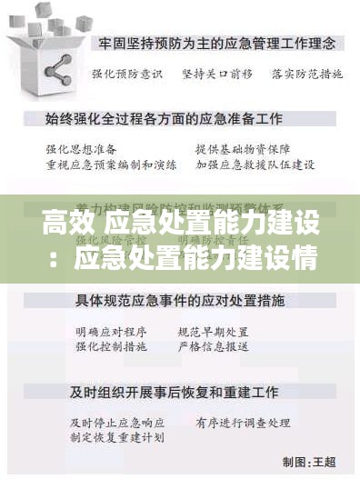 高效 应急处置能力建设：应急处置能力建设情况 