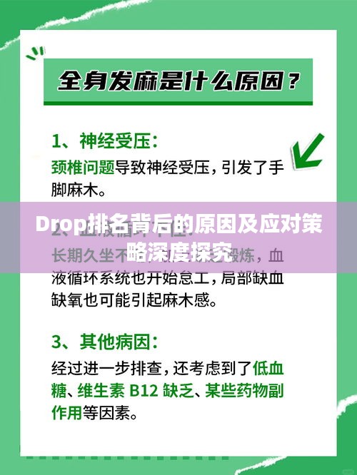 Drop排名背后的原因及应对策略深度探究