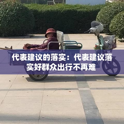 代表建议的落实：代表建议落实好群众出行不再难 