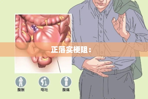 正落实梗阻： 