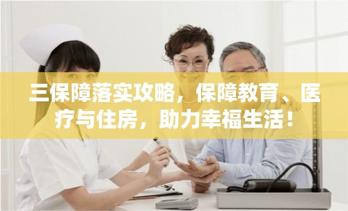 三保障落实攻略，保障教育、医疗与住房，助力幸福生活！