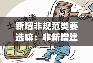 新增非规范类要选嘛：非新增建设用地违法什么意思 