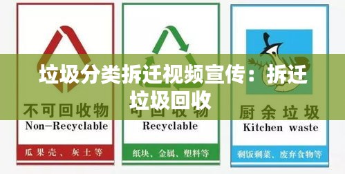 垃圾分类拆迁视频宣传：拆迁垃圾回收 