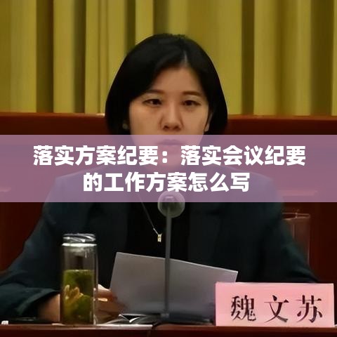 落实方案纪要：落实会议纪要的工作方案怎么写 