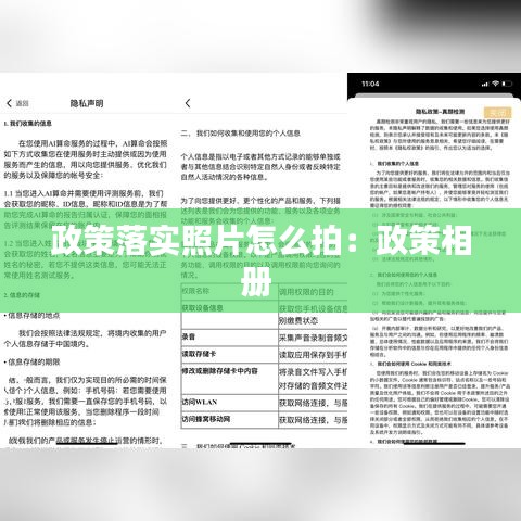 政策落实照片怎么拍：政策相册 