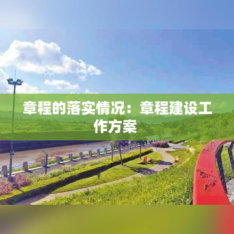 章程的落实情况：章程建设工作方案 