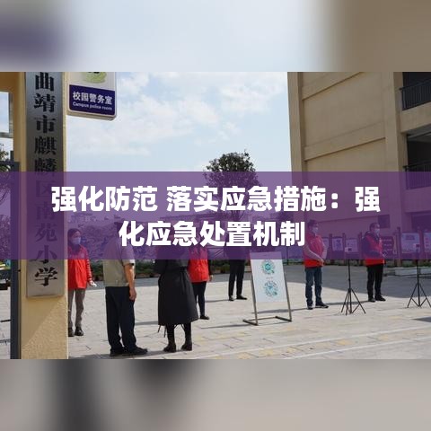 强化防范 落实应急措施：强化应急处置机制 