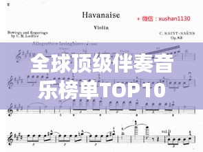 全球顶级伴奏音乐榜单TOP10，震撼心灵的音乐之旅