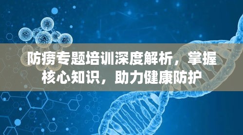防痨专题培训深度解析，掌握核心知识，助力健康防护