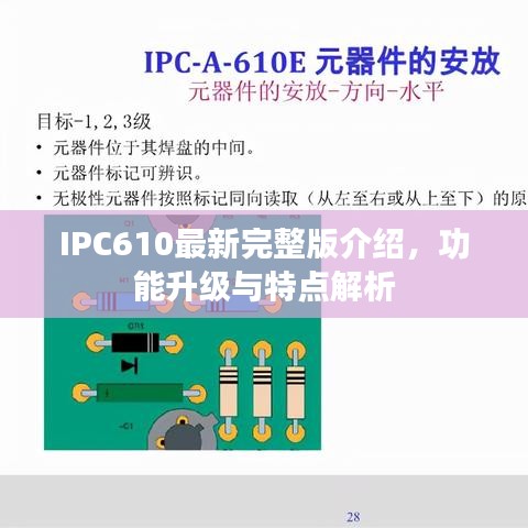 IPC610最新完整版介绍，功能升级与特点解析