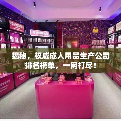 揭秘，权威成人用品生产公司排名榜单，一网打尽！