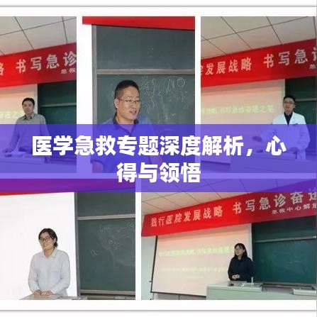 医学急救专题深度解析，心得与领悟