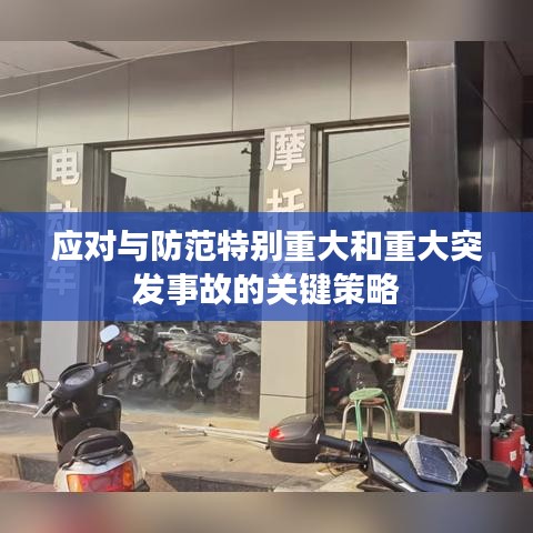 应对与防范特别重大和重大突发事故的关键策略