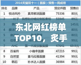 东北网红榜单TOP10，炙手可热的网红大咖揭秘！