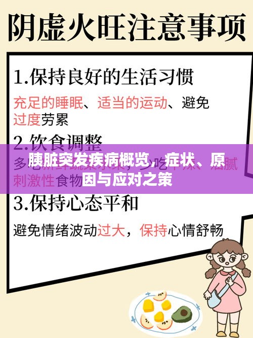 胰脏突发疾病概览，症状、原因与应对之策