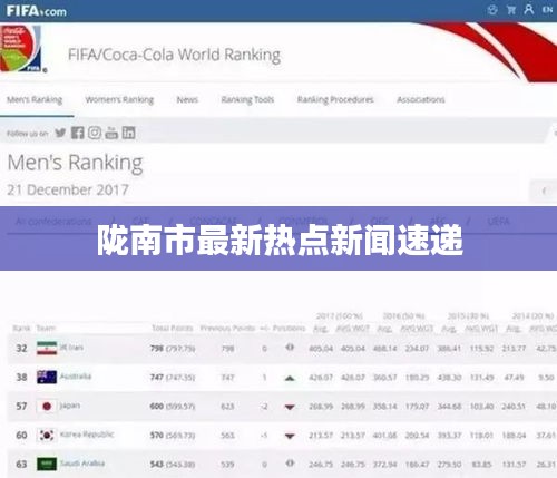 陇南市最新热点新闻速递