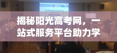 揭秘阳光高考网，一站式服务平台助力学子圆梦高考，未来可期！