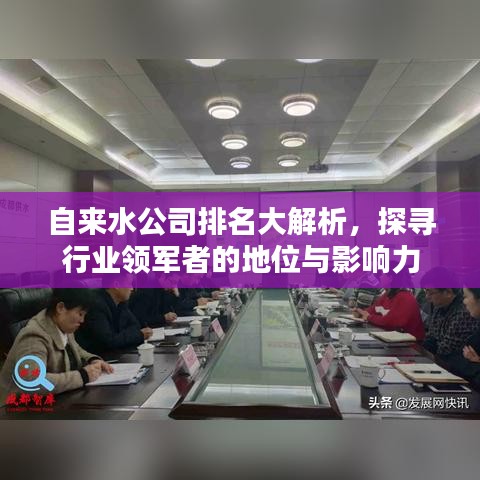 自来水公司排名大解析，探寻行业领军者的地位与影响力