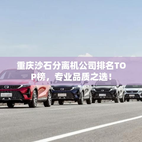 重庆沙石分离机公司排名TOP榜，专业品质之选！