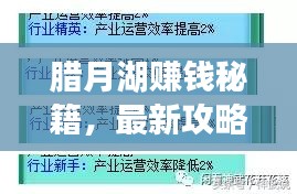 腊月湖赚钱秘籍，最新攻略图助你翻倍财富！