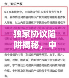 独家协议陷阱揭秘，中介忽悠背后的风险与应对之策