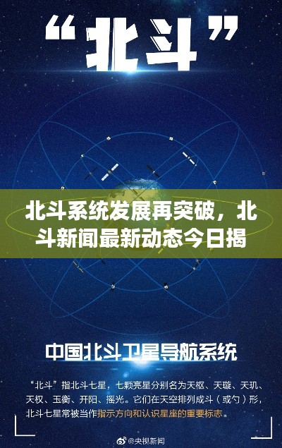 北斗系统发展再突破，北斗新闻最新动态今日揭晓